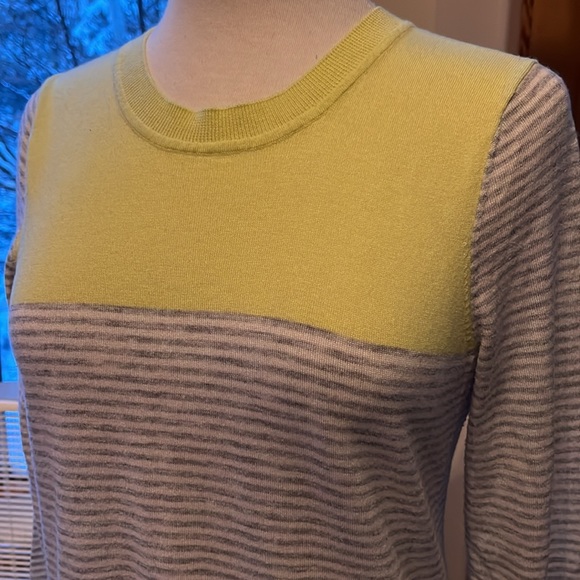 Gap long stripe crew neck sweater - Picture 2 of 4